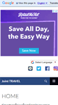 Mobile Screenshot of jointtravel.com